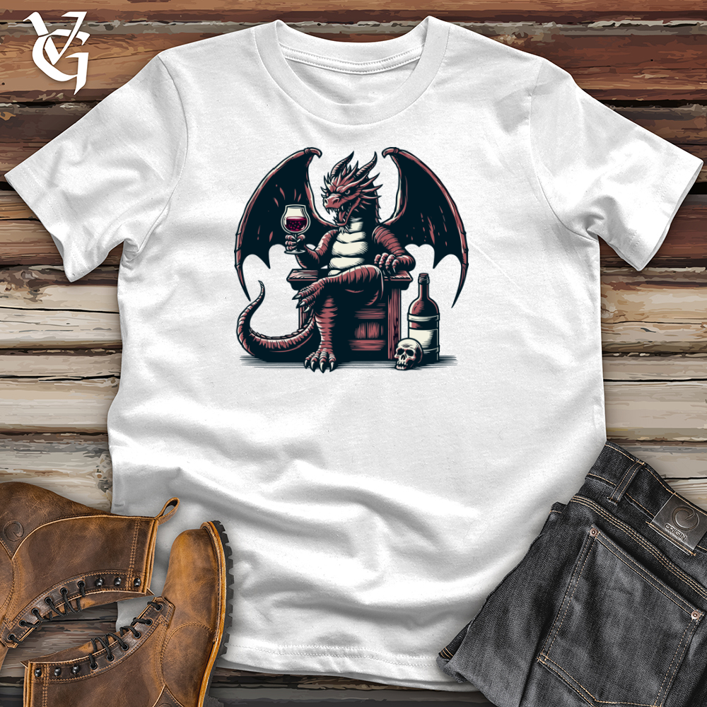 Dragon With Wine Softstyle Tee