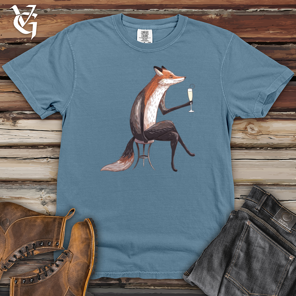 Fox Champagne Heavy Cotton Comfort Colors Tee