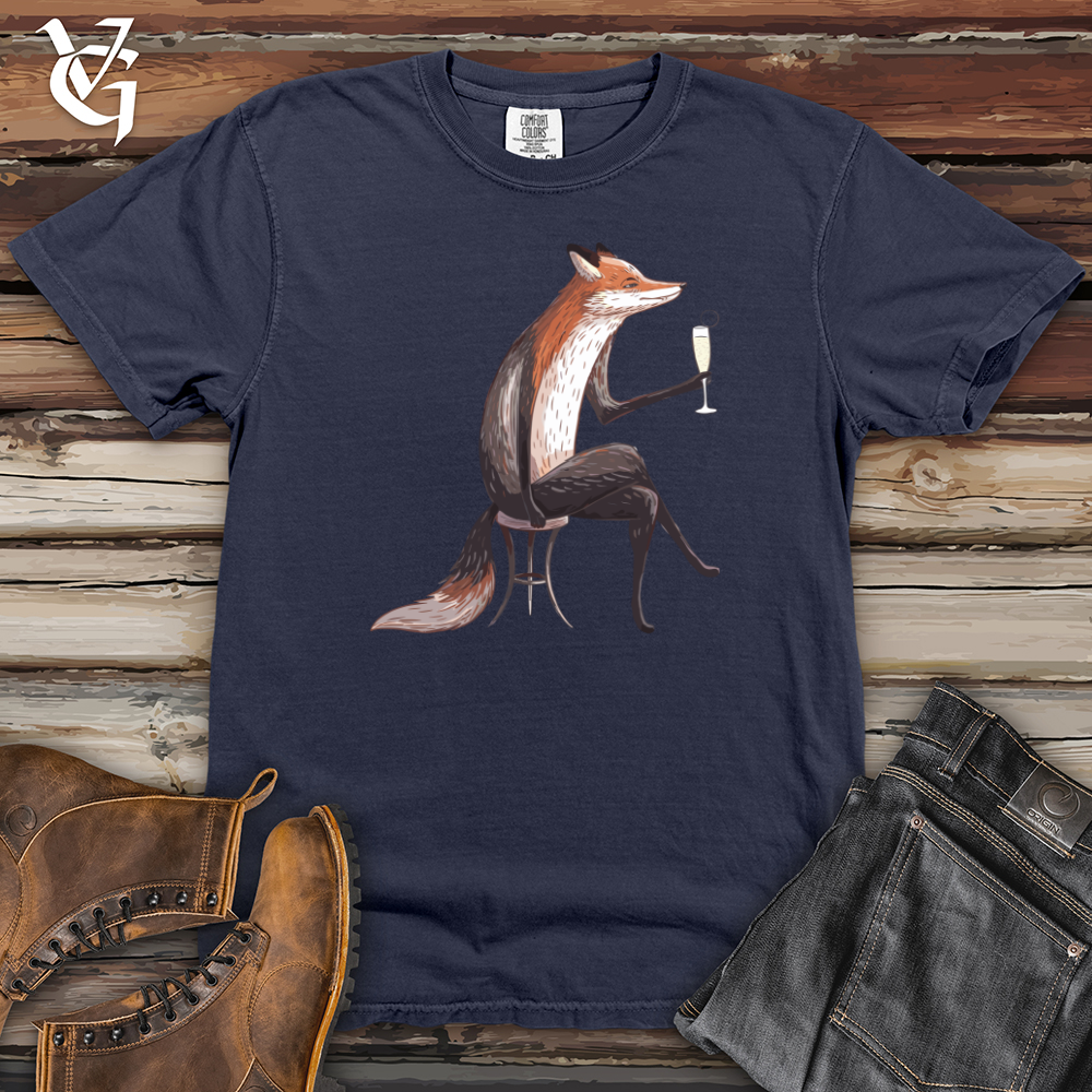 Fox Champagne Heavy Cotton Comfort Colors Tee