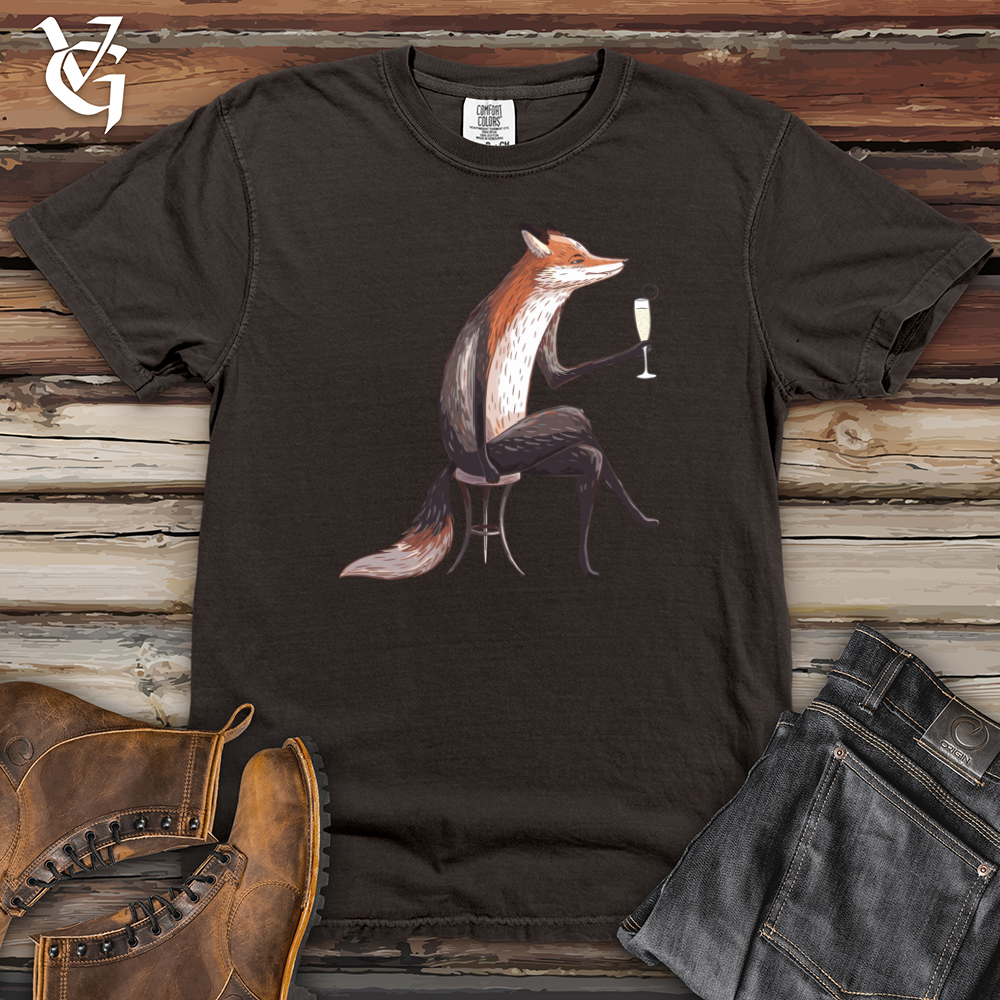 Fox Champagne Heavy Cotton Comfort Colors Tee