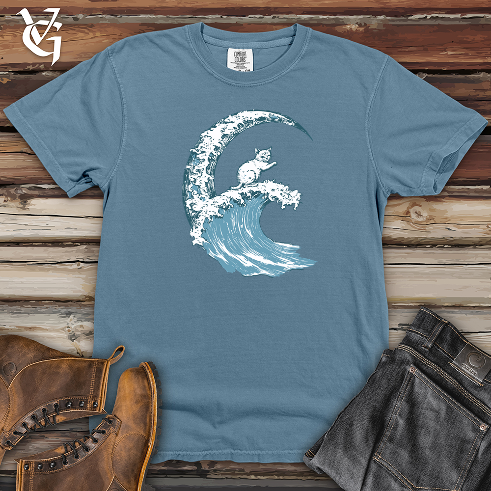 Cat Waves Heavy Cotton Comfort Colors Tee