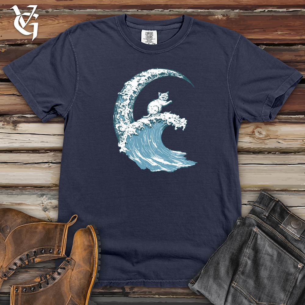 Cat Waves Heavy Cotton Comfort Colors Tee
