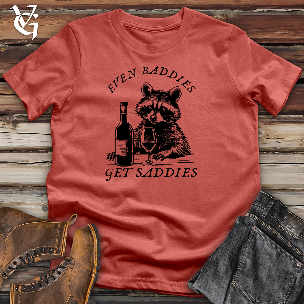 Even Baddies Get Saddies Cotton tee