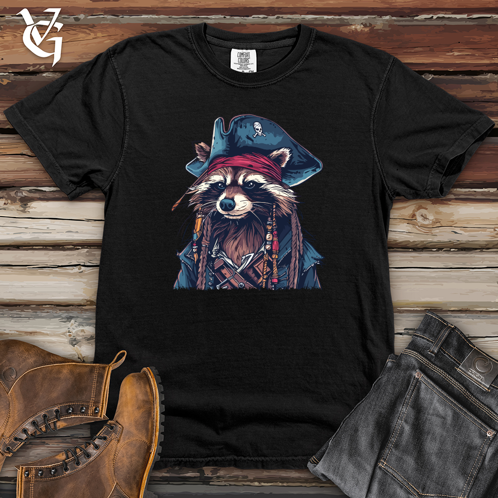 Raccoon Pirate Heavy Cotton Comfort Colors Tee