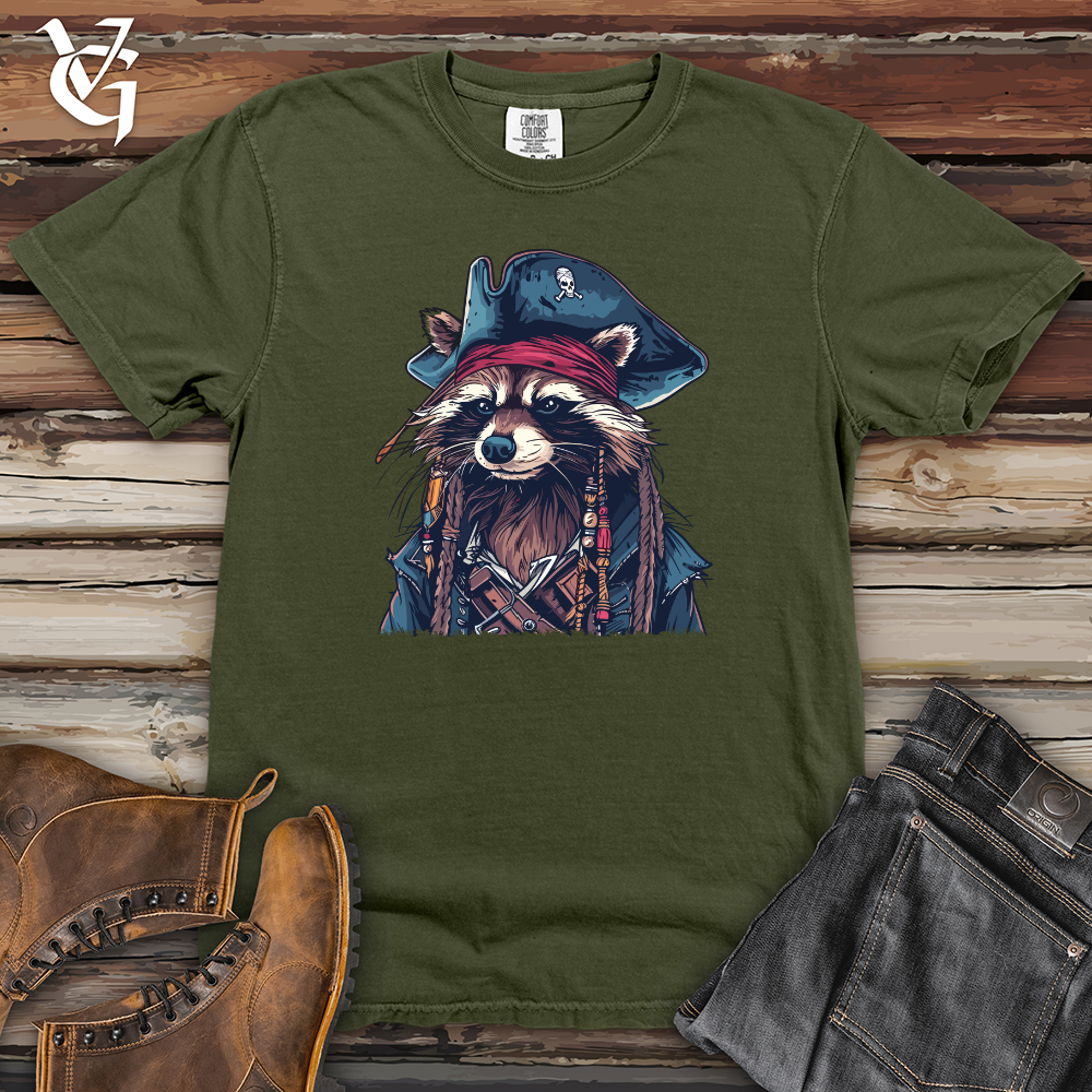 Raccoon Pirate Heavy Cotton Comfort Colors Tee