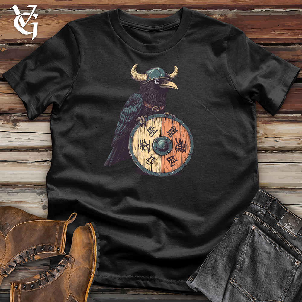 Raven With Shield Cotton Tee