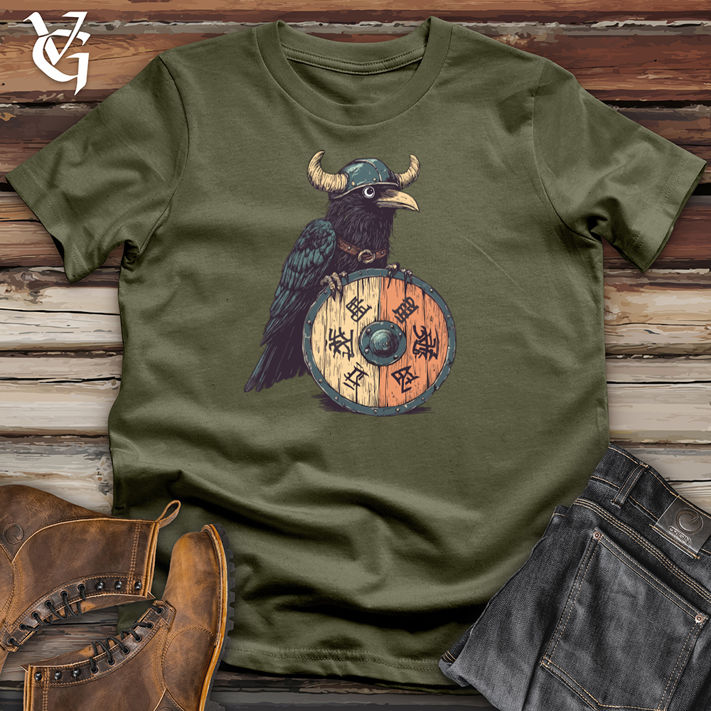 Raven With Shield Cotton Tee