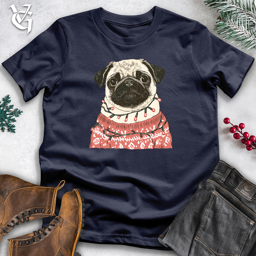 Holly Jolly Pug Softstyle Tee