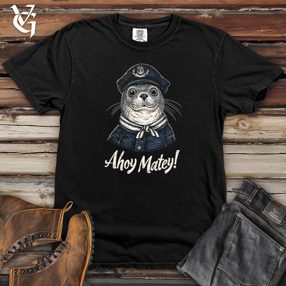 Ahoy Matey Heavy Cotton Comfort Colors Tee