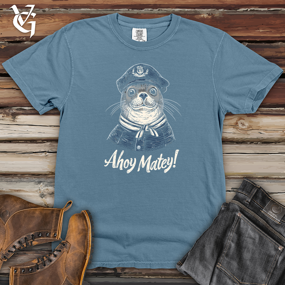 Ahoy Matey Heavy Cotton Comfort Colors Tee