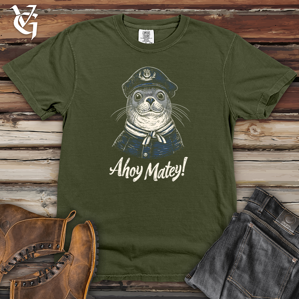 Ahoy Matey Heavy Cotton Comfort Colors Tee