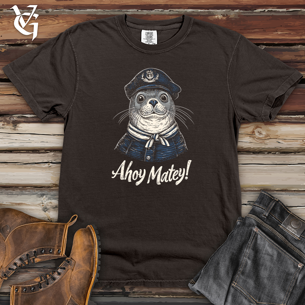 Ahoy Matey Heavy Cotton Comfort Colors Tee
