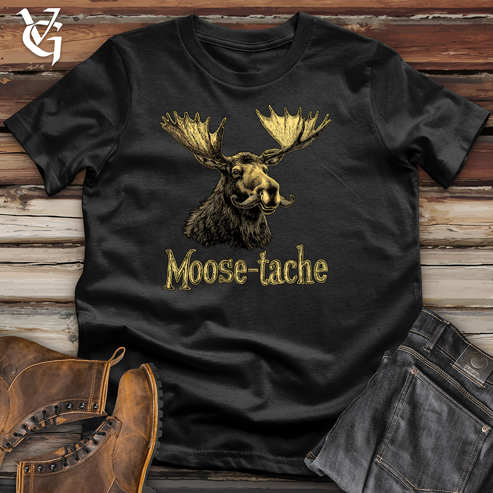 Moose-tache Softstyle Tee