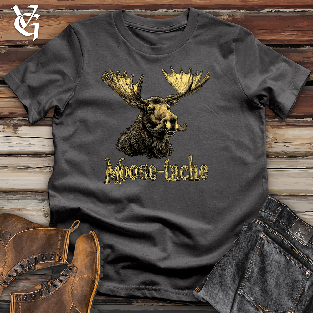 Moose-tache Softstyle Tee