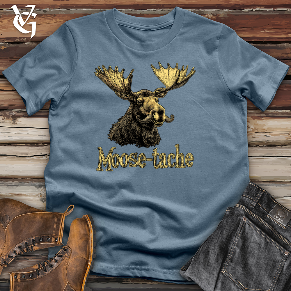 Moose-tache Softstyle Tee