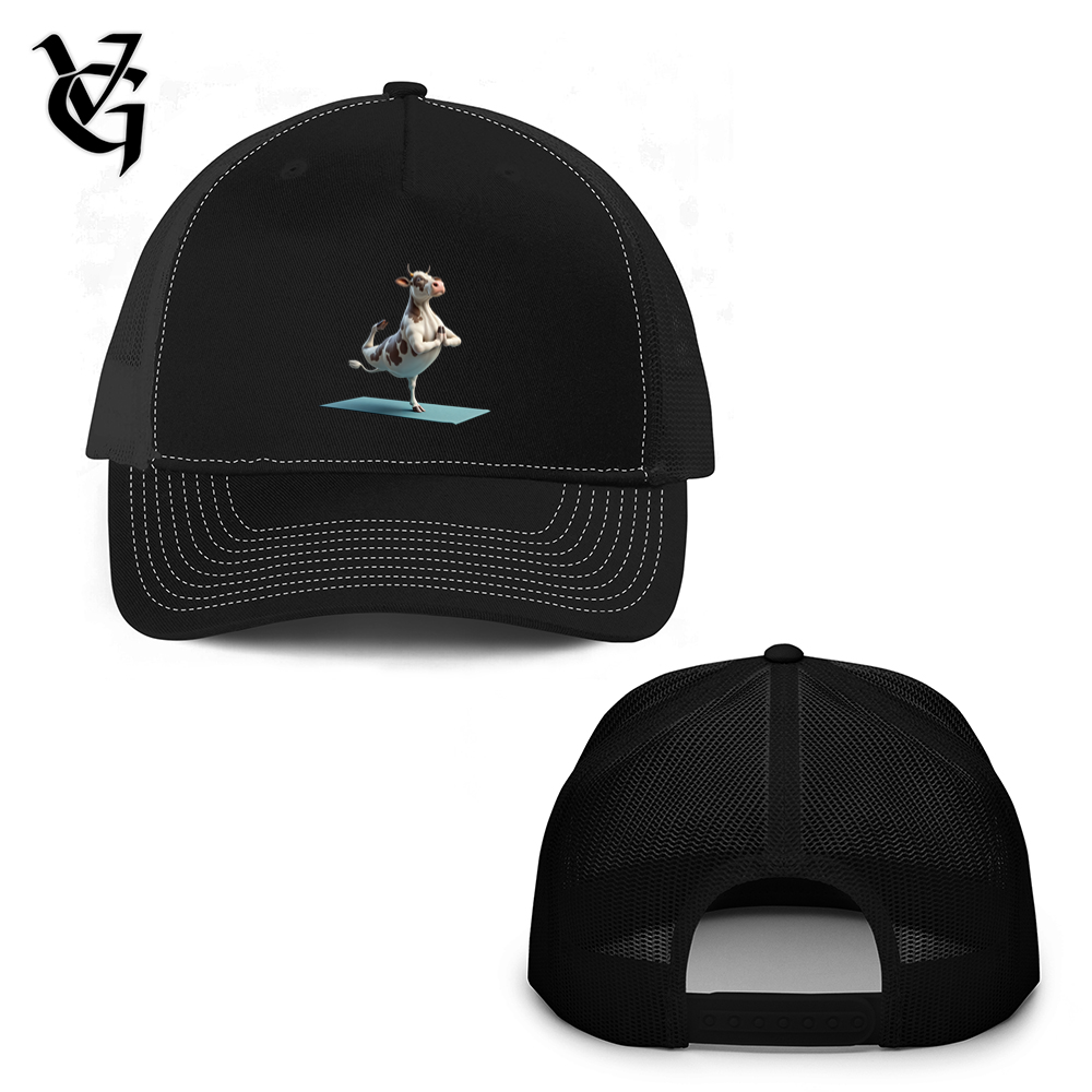 Yoga Cow Trucker Hat