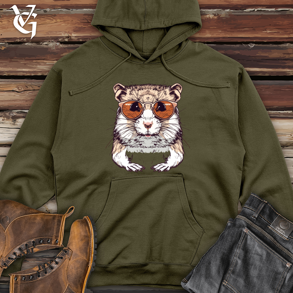Gerbil Geek Groove Midweight Hooded Sweatshirt