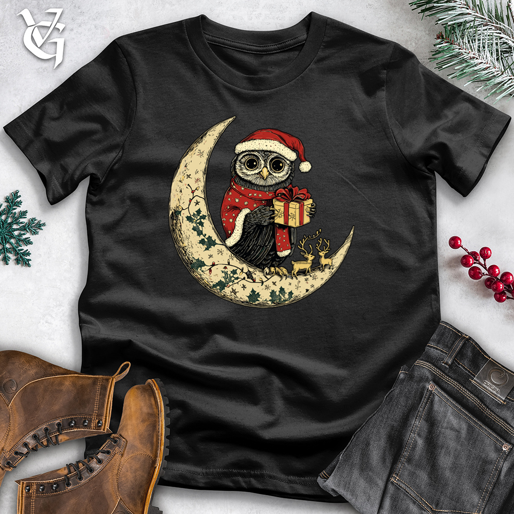 Lunar Santa Owl Cotton Tee