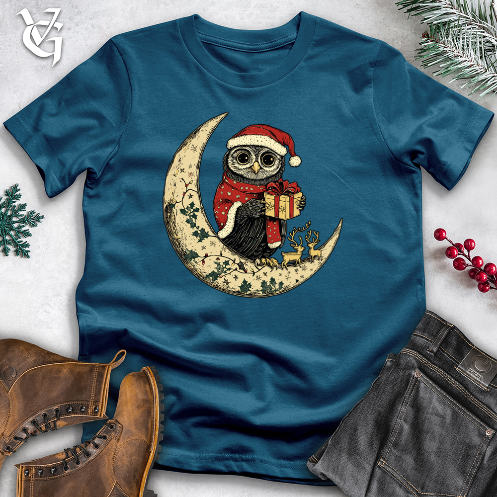 Lunar Santa Owl Cotton Tee