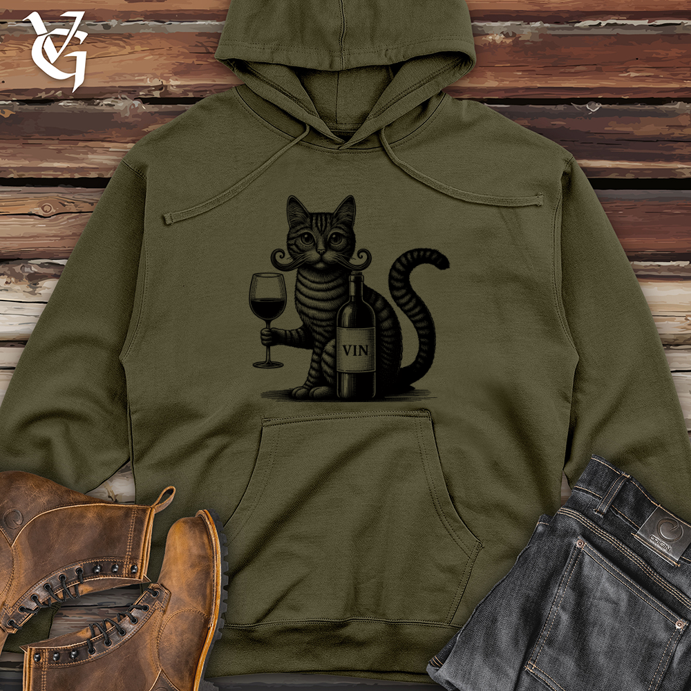Bear Cat Midweight Hooded Sweatshirt