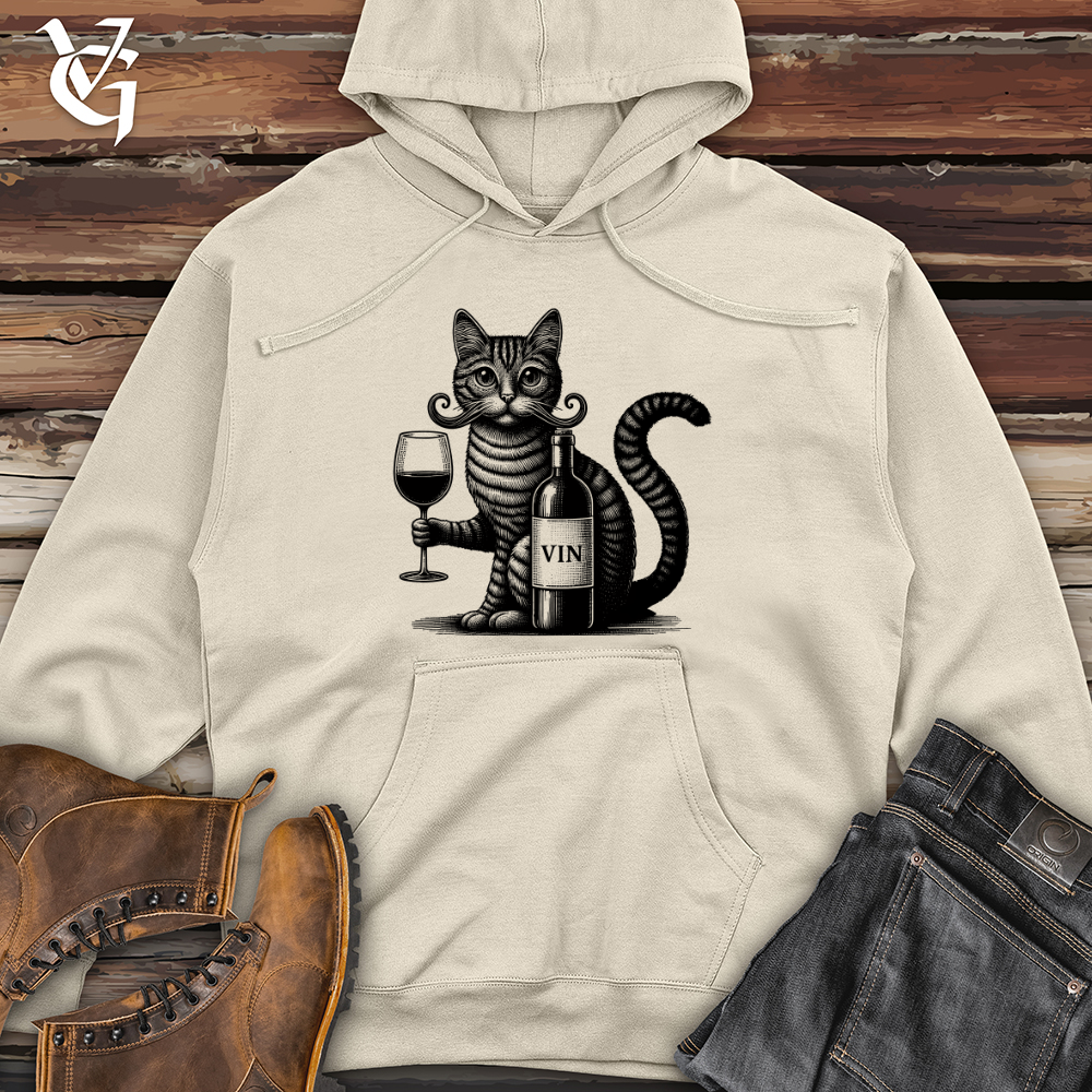 Bear Cat Midweight Hooded Sweatshirt