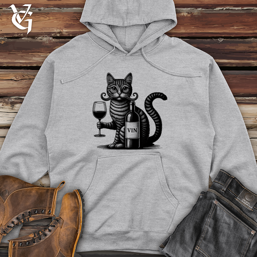 Bear Cat Midweight Hooded Sweatshirt