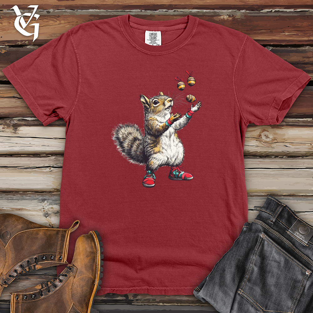 Juggling Squirrel Heavy Cotton Comfort Colors Tee