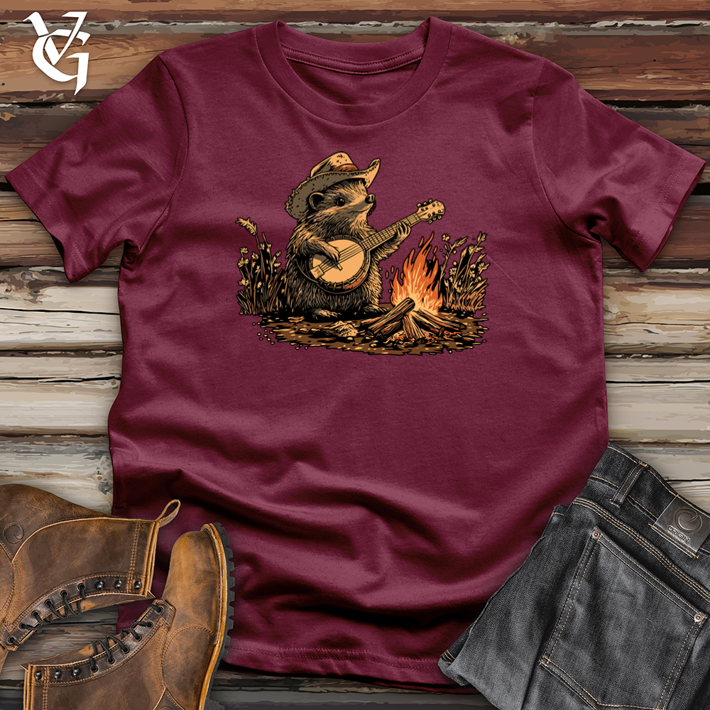 Hedgehog Cowboy Banjo Softstyle Tee