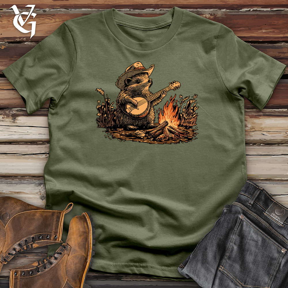 Hedgehog Cowboy Banjo Softstyle Tee
