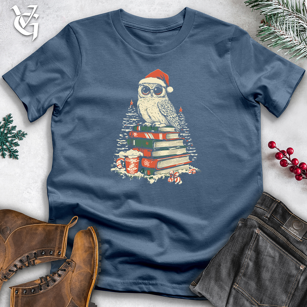 Holiday Owl Professor Cotton Tee