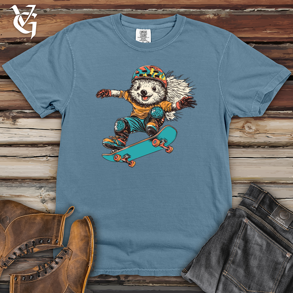 Skateboarding Raccoon Heavy Cotton Comfort Colors Tee