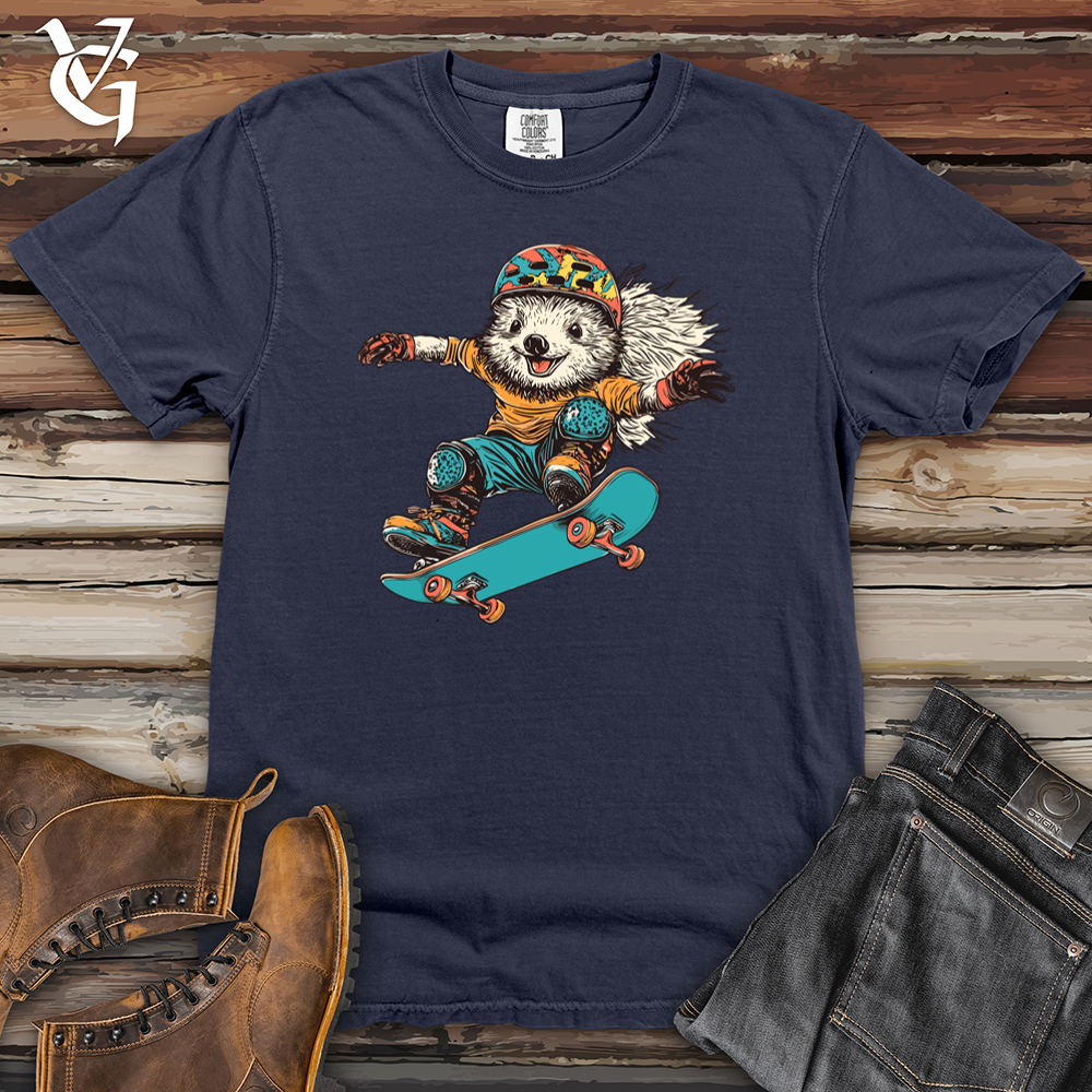 Skateboarding Raccoon Heavy Cotton Comfort Colors Tee