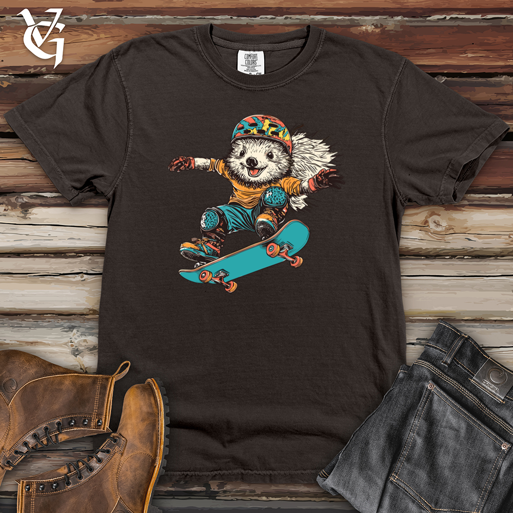 Skateboarding Raccoon Heavy Cotton Comfort Colors Tee
