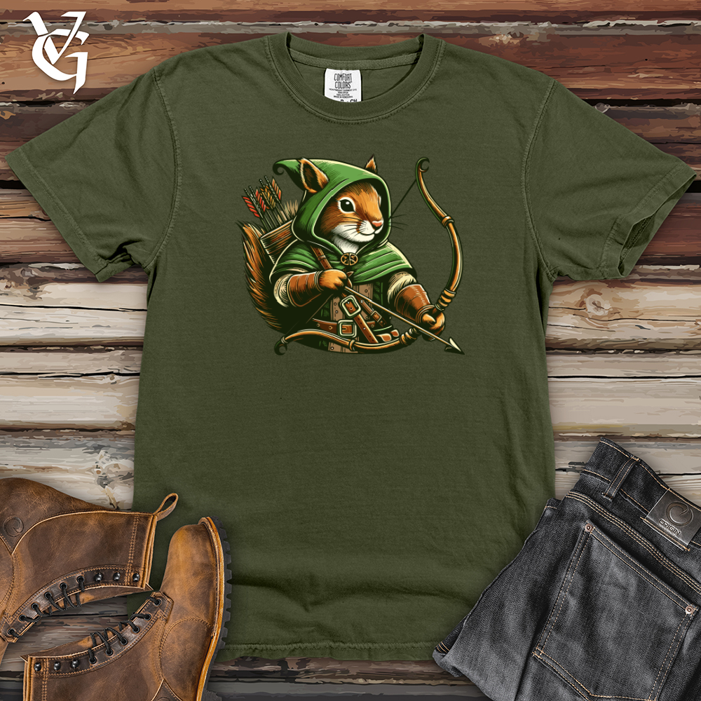 Adventurous Archer Squirrel Heavy Cotton Comfort Colors Tee