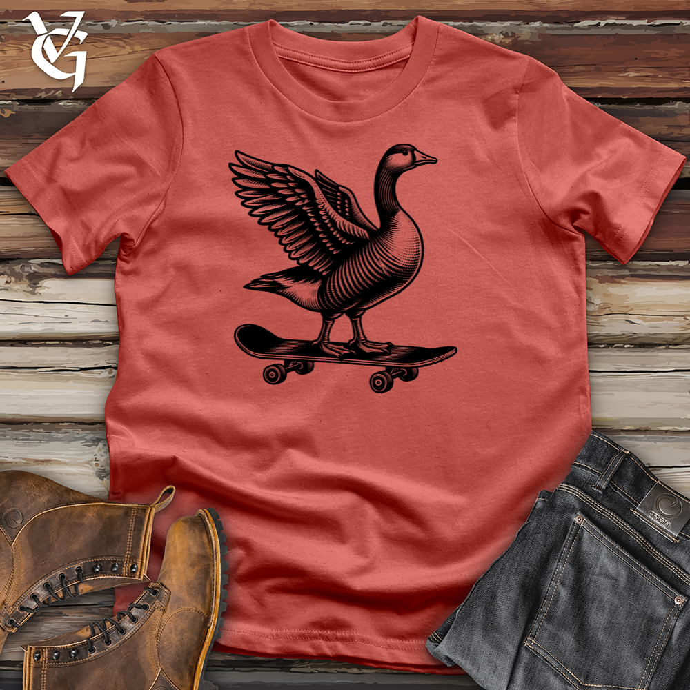 Duck Skateboarder Cotton Tee