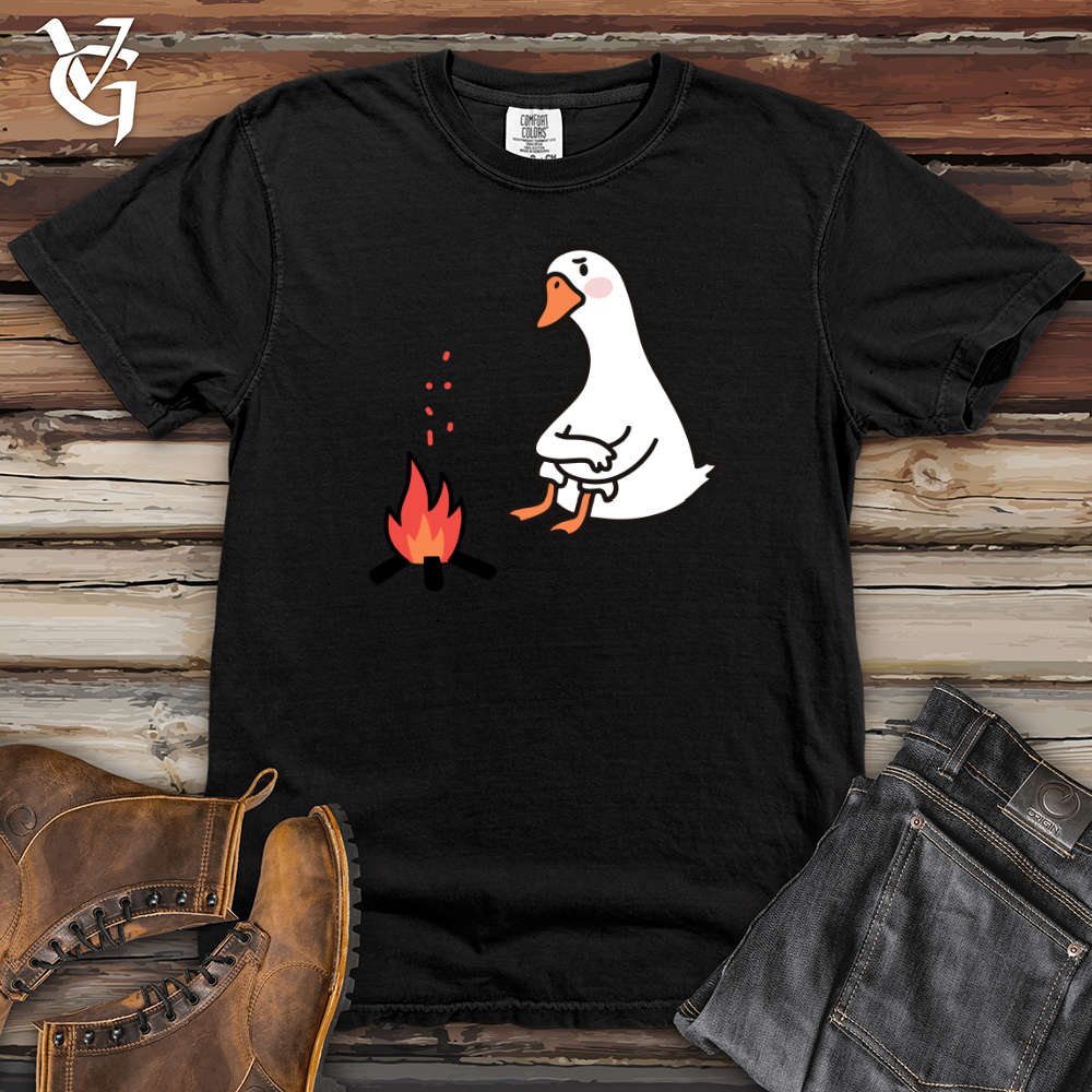 Duck With Fire Heavy Cotton Comfort Colors Tee