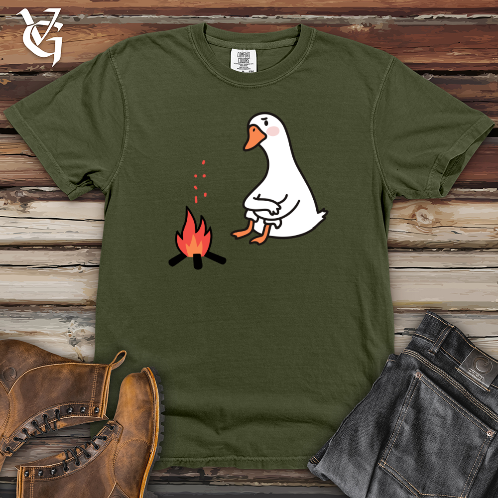 Duck With Fire Heavy Cotton Comfort Colors Tee