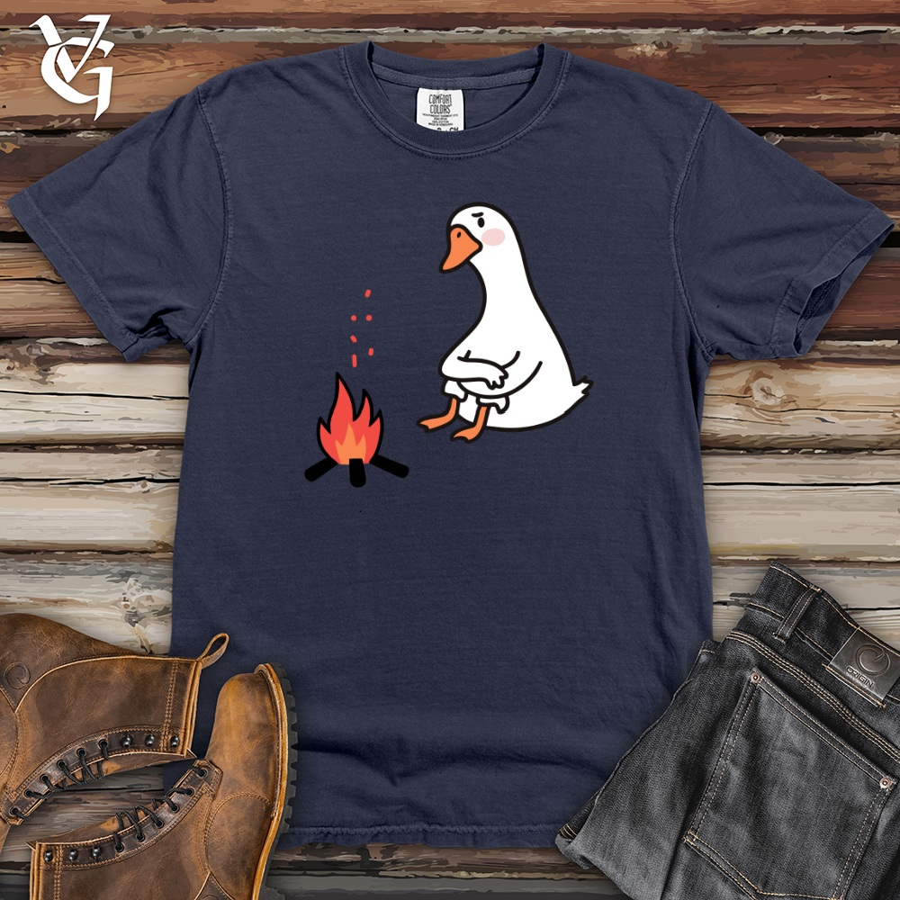 Duck With Fire Heavy Cotton Comfort Colors Tee
