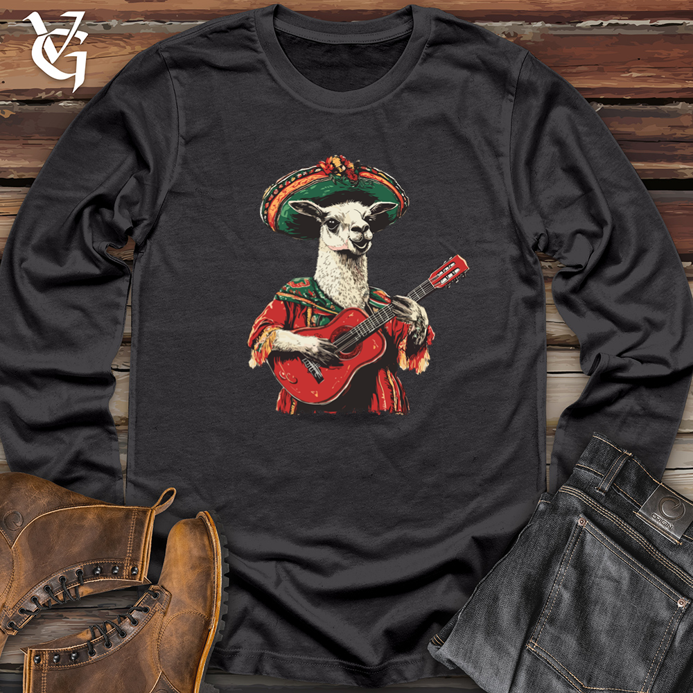 Llama Mariachi Long Sleeve