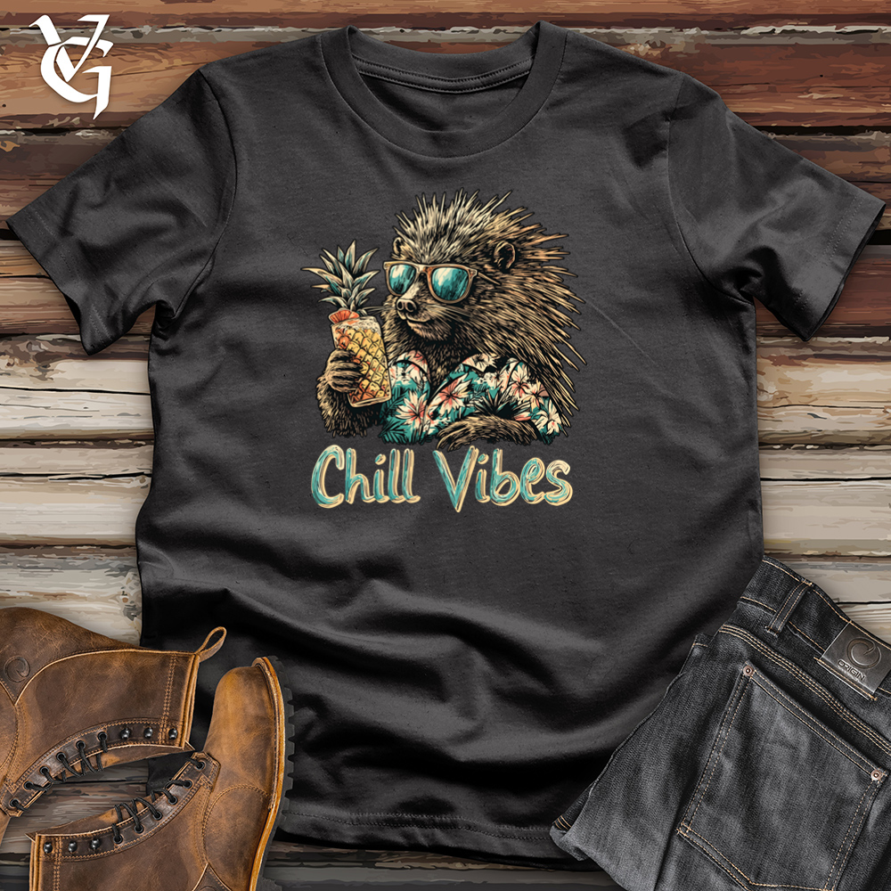 Chill Vibes Hedgehog Cotton Tee
