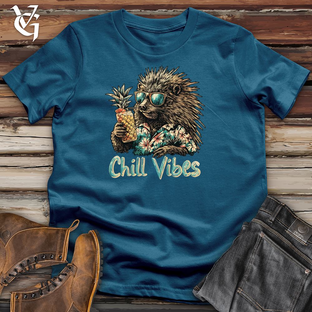 Chill Vibes Hedgehog Cotton Tee