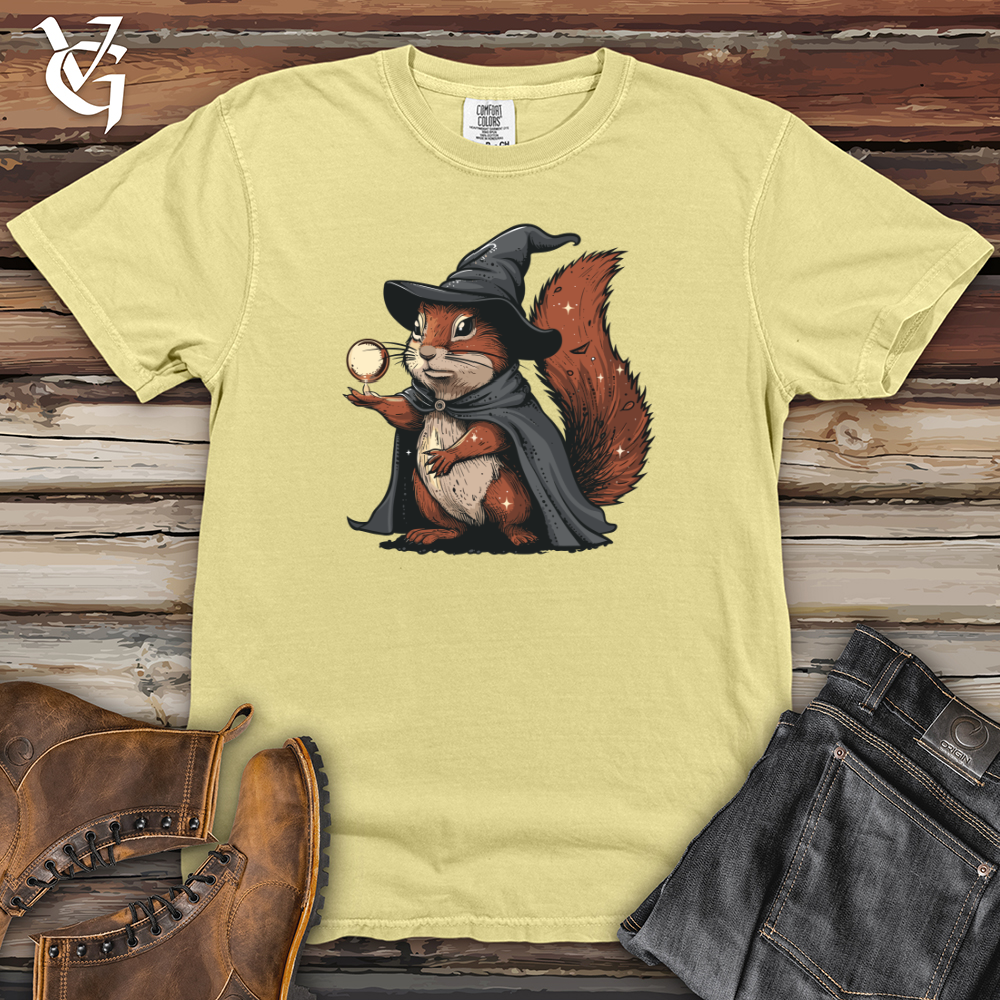 Enchanted Squirrel Sorcerer Heavy Cotton Comfort Colors Tee