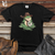 Frog Playing Banjo Heavy Cotton Comfort Colors Tee