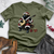 Santa Banjo Bison Softstyle Tee