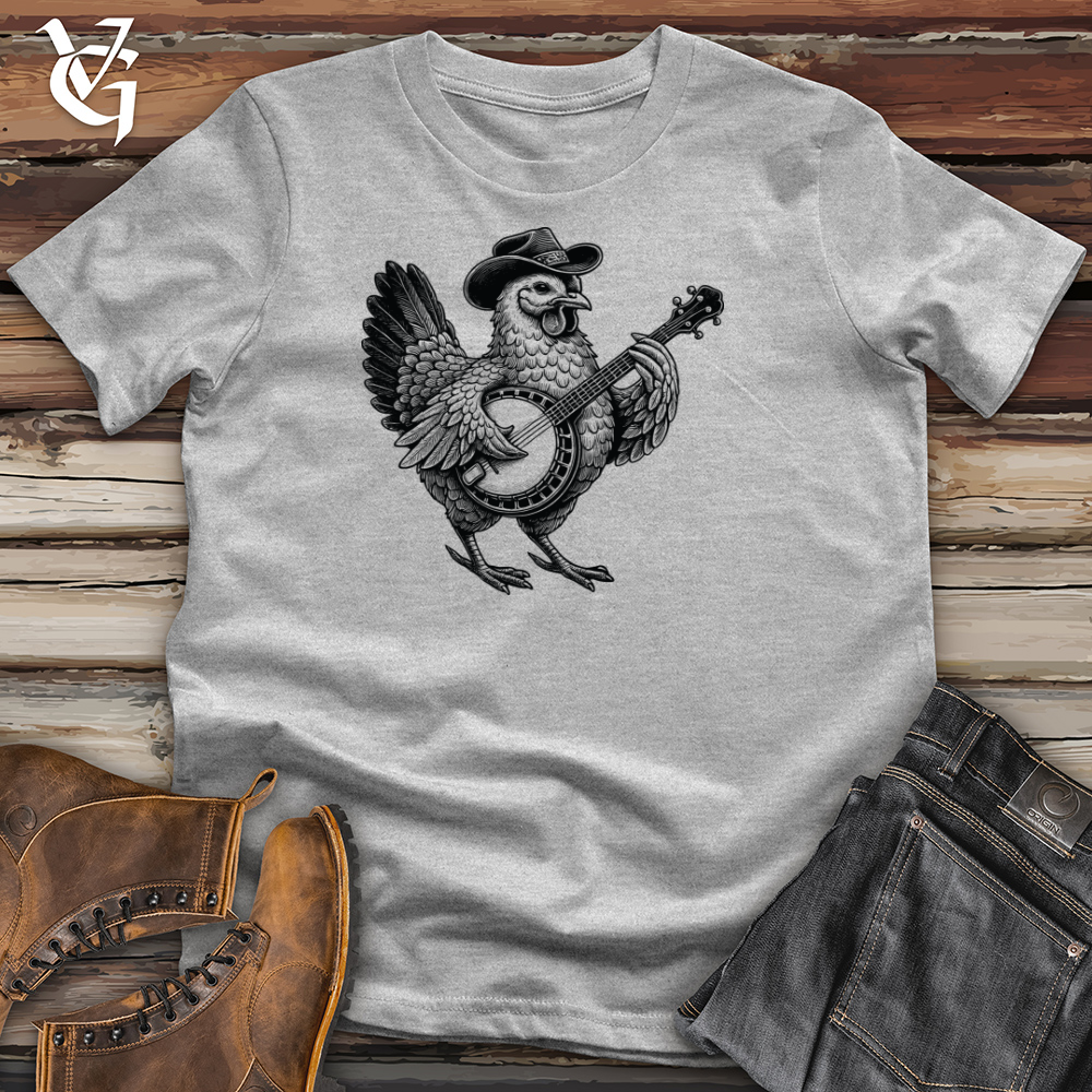 Chicken Banjo Cotton tee