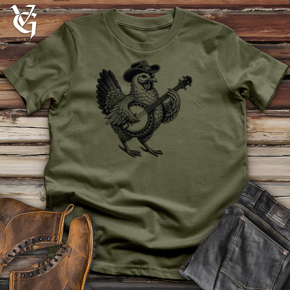 Chicken Banjo Cotton tee