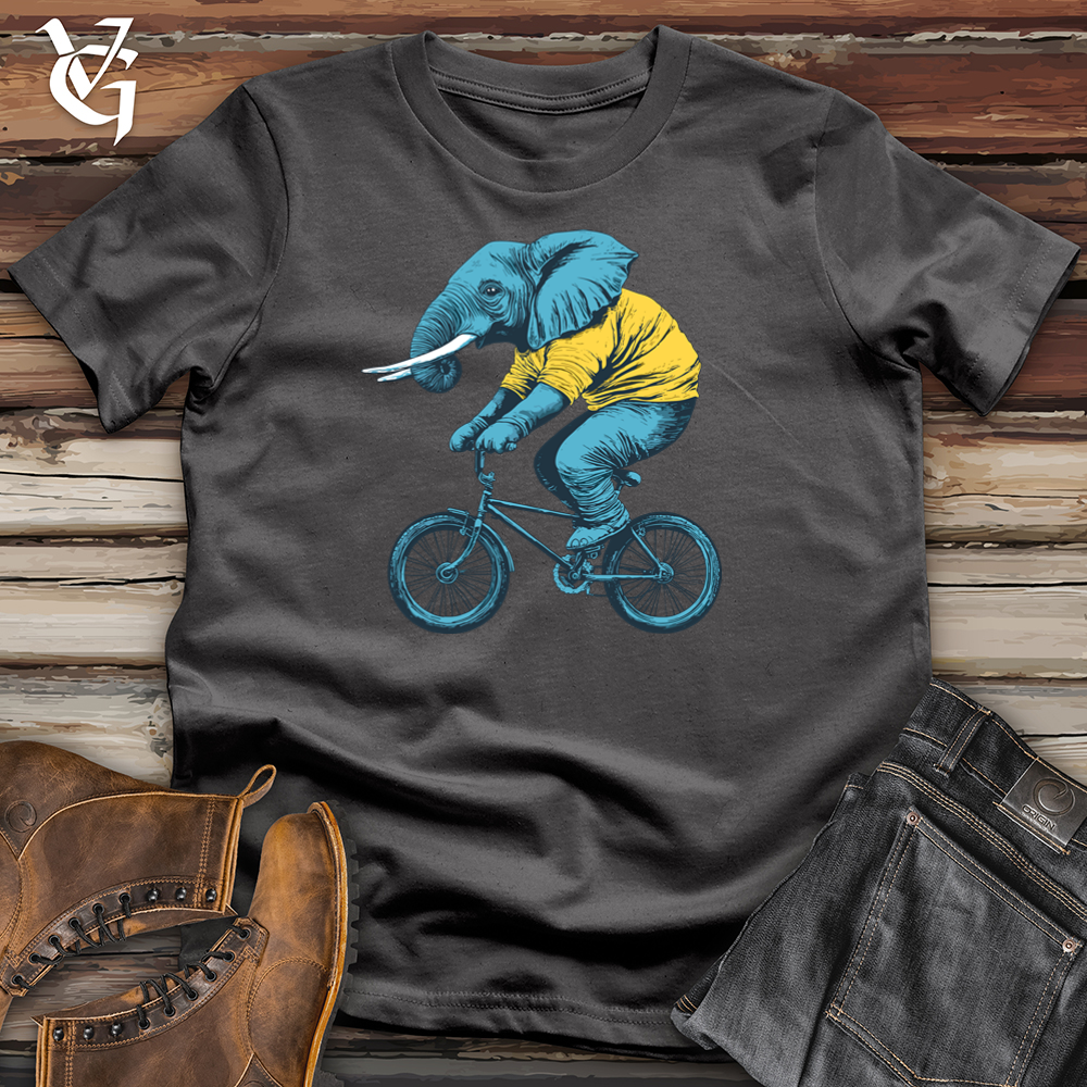 Blue Elephant Biker Softstyle Tee