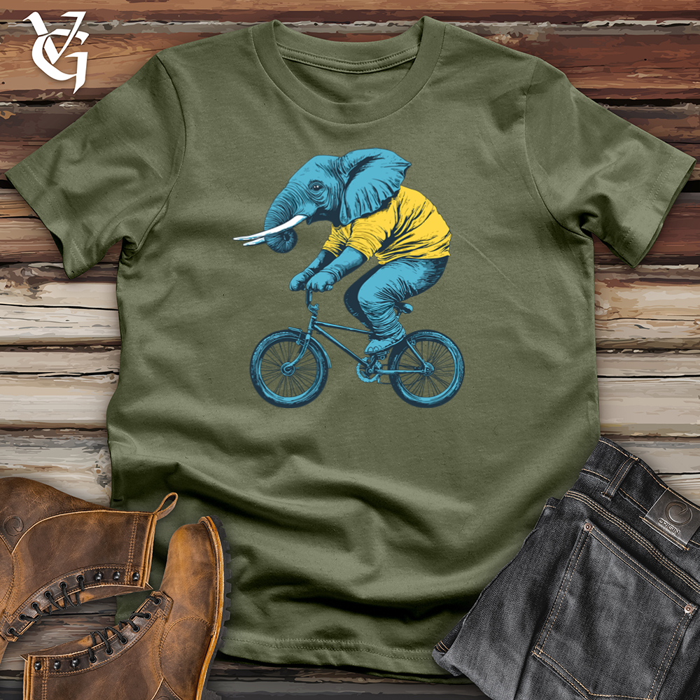 Blue Elephant Biker Softstyle Tee