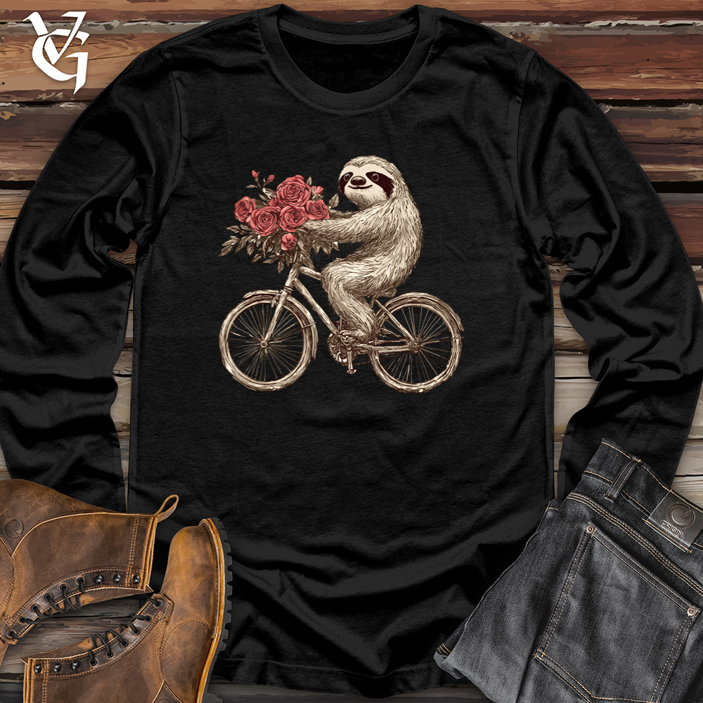 Sloth Romance Ride Long Sleeve