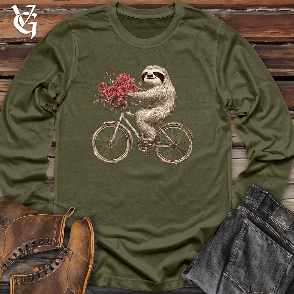 Sloth Romance Ride Long Sleeve